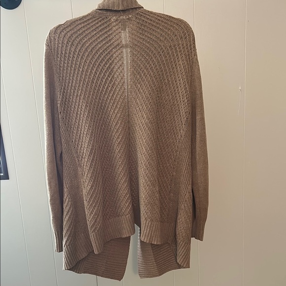 Croft & Barrow Tan Cardigan Sweater - Picture 4 of 4